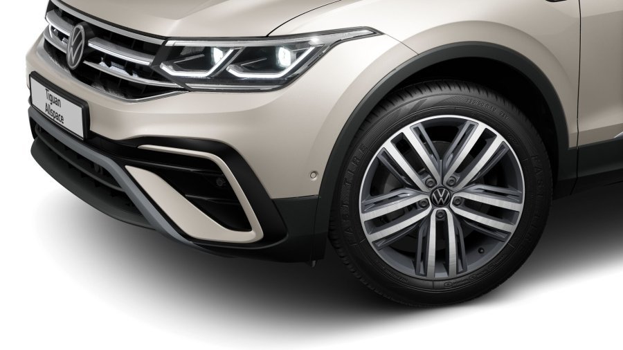 Volkswagen Tiguan Allspace, Allspace Elegance 2,0 TDI 110 kW 4M 7DSG, barva stříbrná