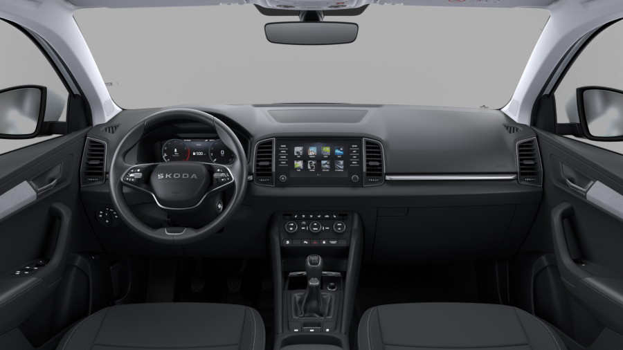 Škoda Karoq, 1,5 TSI 110 kW 6-stup. mech., barva bílá