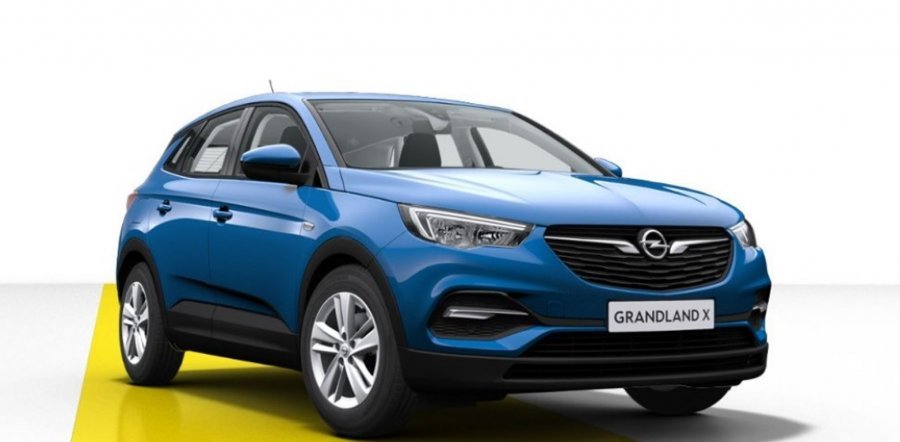 Opel Grandland X, SMILE 1,2 TURBO 96kW + ZP, barva modrá