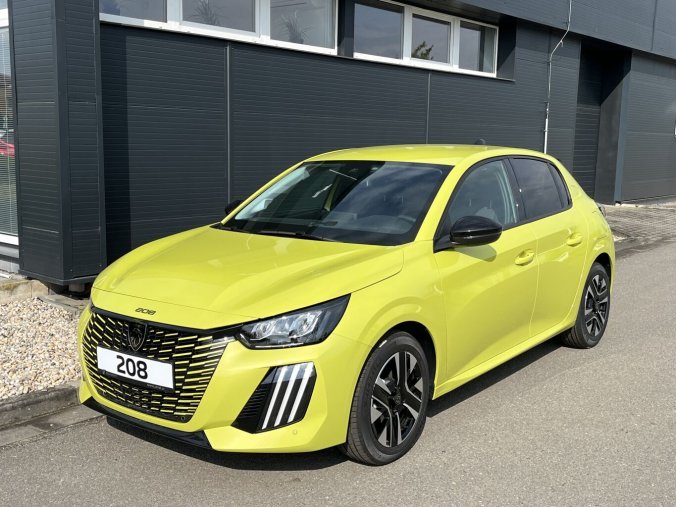 Peugeot 208, Peugeot 208 208 ALLURE PureTech 100k S&S MAN6, barva žlutá