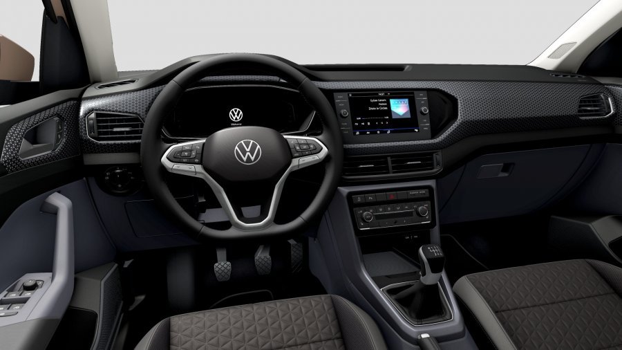 Volkswagen T-Cross, T-Cross Style 1,0 TSI 81 kW 6G, barva béžová