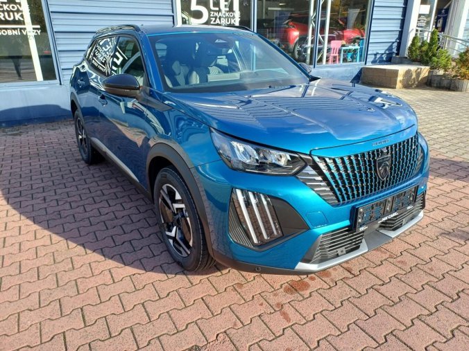 Peugeot 2008, Peugeot 2008 ALLURE 1.2 PureTech 100k Grip, barva modrá