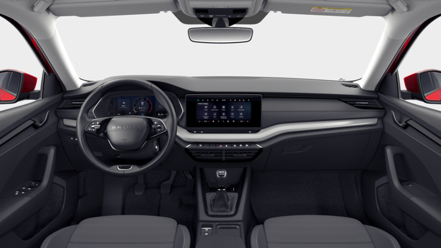 Škoda Octavia, 2,0 TDI 85 kW 6° manuální, barva červená