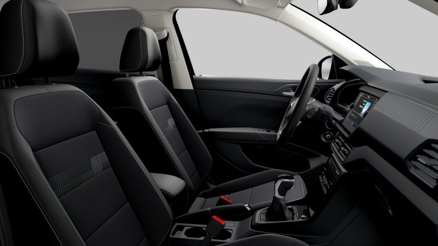 Volkswagen T-Cross, T-Cross Life 1,0 TSI 81 kW 7DSG, barva černá