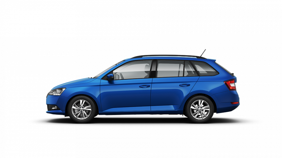 Škoda Fabia, 1,0 TSI 70 kW 5-stup. mech., barva modrá