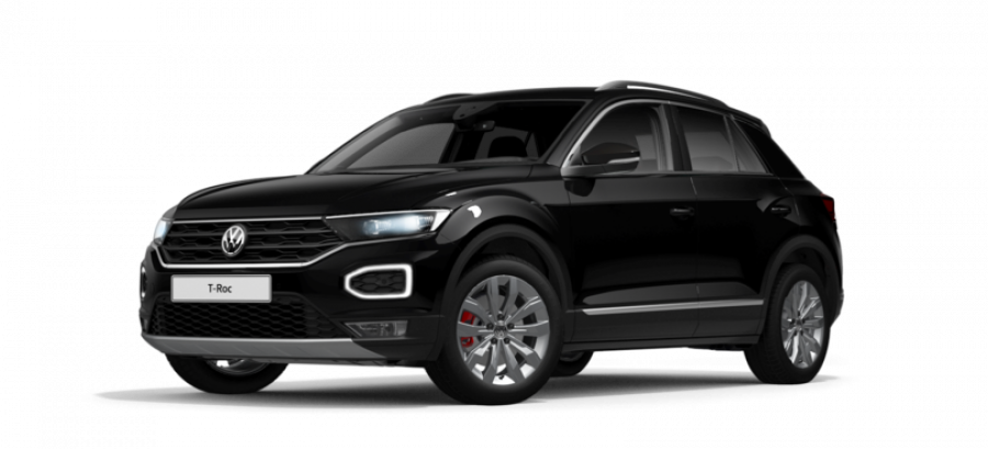 Volkswagen T-Roc, Sport 1,5 TSI ACT 6G, barva černá