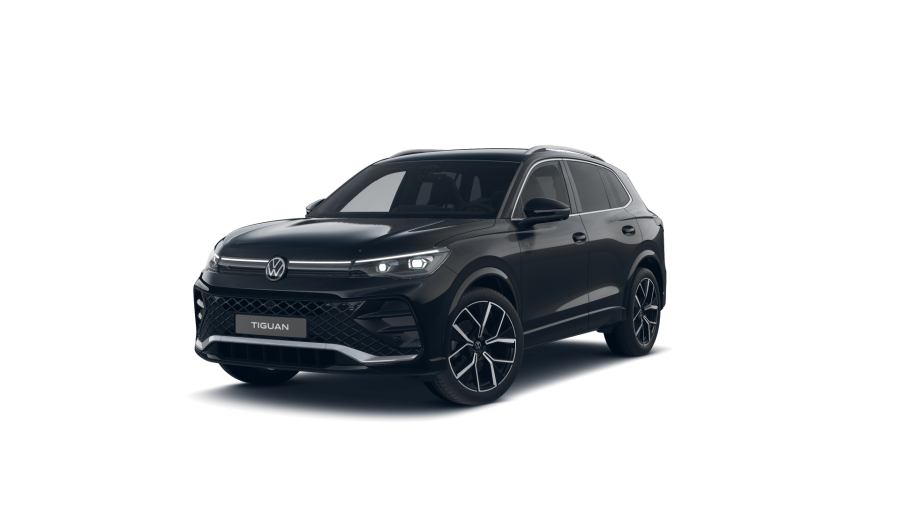 Volkswagen Tiguan, Tiguan R-Line 1,5 eTSI 110 kW mHEV, barva černá