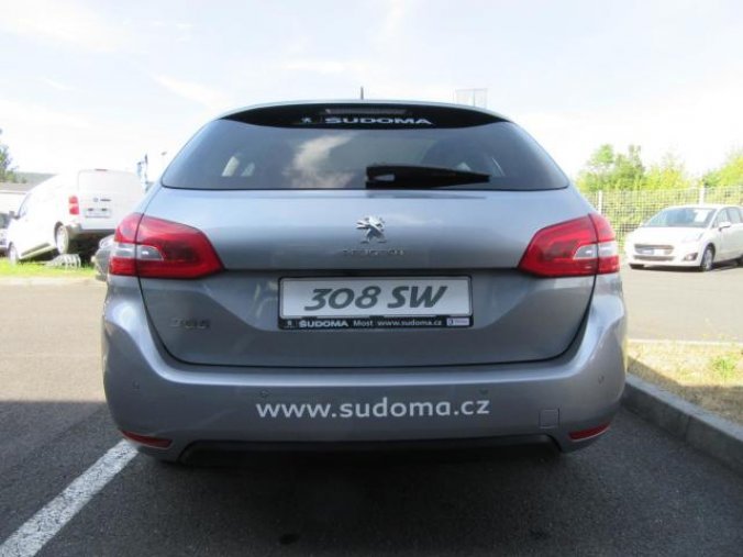 Peugeot 308, SW ALLURE 1.6BlueHDI 120k MAN6, barva šedá