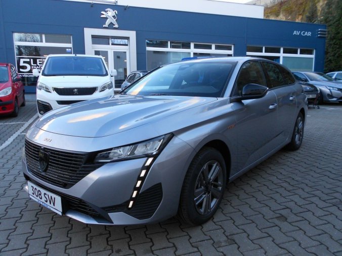 Peugeot 308, Peugeot 308 SW STYLE BlueHDi 7let záruka, barva šedá