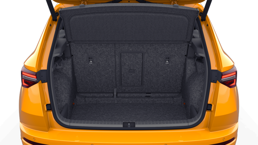 Škoda Karoq, 2,0 TSI 140 kW 7-stup. automat. 4x4, barva oranžová