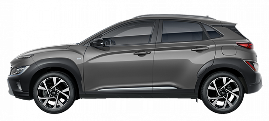 Hyundai Kona, 1,0 T-GDI 88 kW (95 NAT) 6 st. man, barva šedá