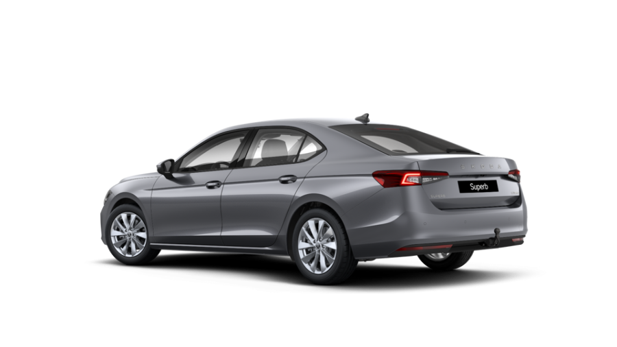 Škoda Superb, 1,5 TSI Hybrid 110 kW 7° automatická DSG, barva šedá