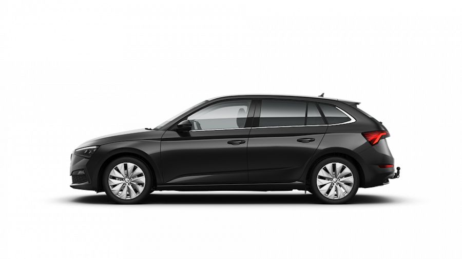 Škoda Scala, 1,0 TSI 81 KW 7-stup. automat., barva černá