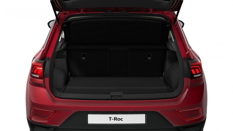 Volkswagen T-Roc, T-Roc Life 1,5 TSI 110 kW 7DSG, barva červená