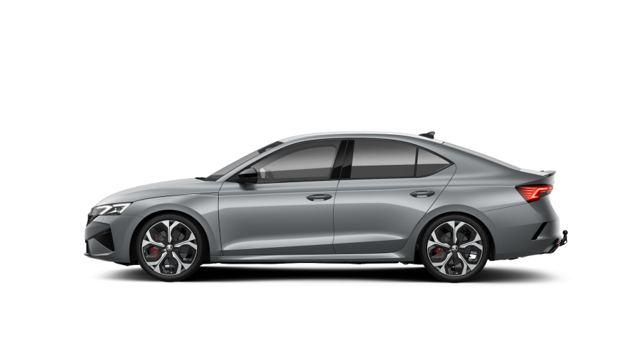 Škoda Octavia, 2,0 TSI 195 kW 7-stup. automat., barva stříbrná