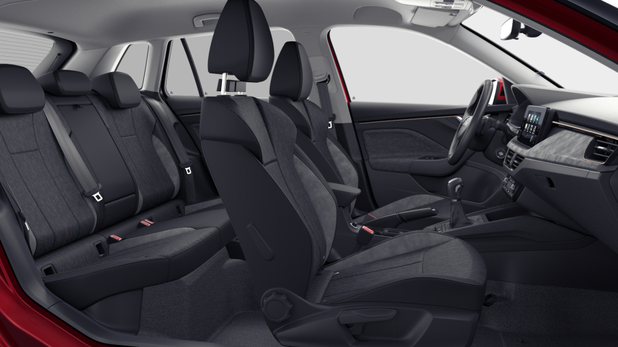 Škoda Kamiq, 1,5 TSI 110 kW 7° automatická DSG, barva červená