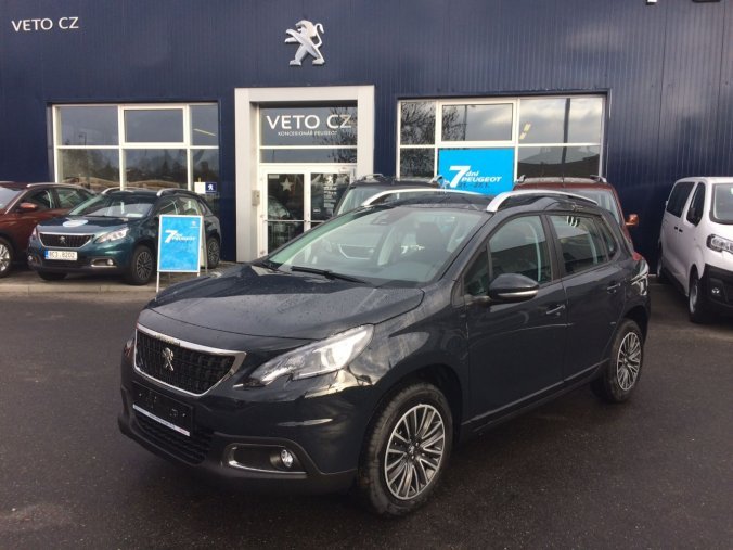 Peugeot 2008, ACTIVE 1,2 PureTech 82k, barva šedá