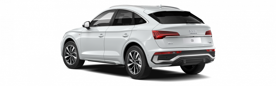 Audi Q5 Sportsback, Q5 SB S line 40 TDI 150kW quattro, barva bílá