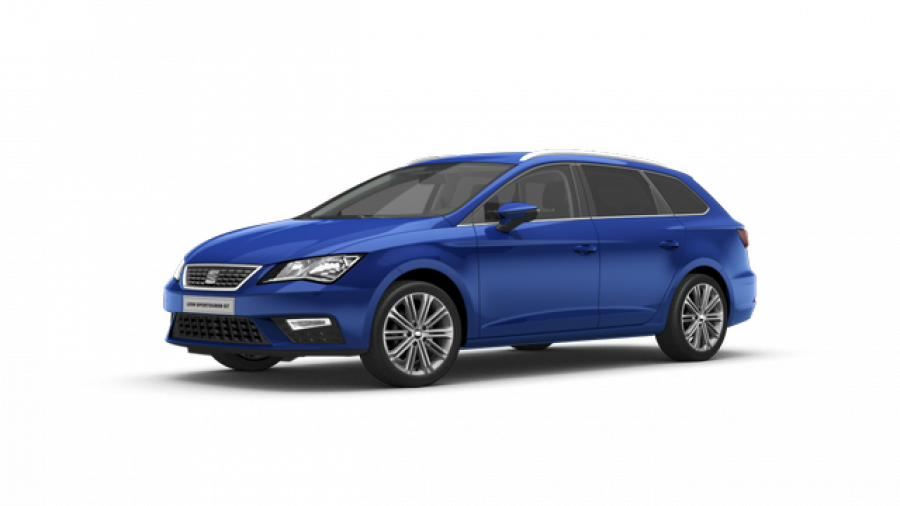 Seat Leon Sportourer, ST Xcellence 2,0 TSI 190k DSG, barva modrá