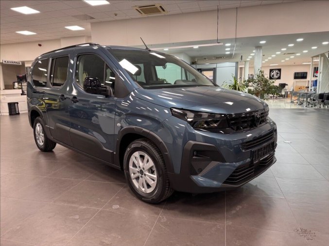 Peugeot Rifter, Peugeot Rifter 1,5 LONG ALLURE BlueHDi 130 S&, barva modrá