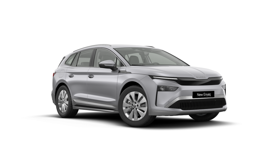 Škoda Enyaq iV, 82 kWh 210,00 kW 1° automatická, barva stříbrná