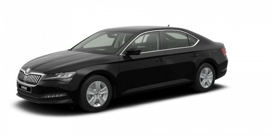 Škoda Superb, 2,0 TDI 110 kW 7-speed automat., barva černá