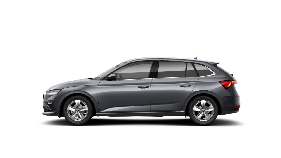 Škoda Scala, 1,0 TSI 85 kW 7° automatická DSG, barva šedá