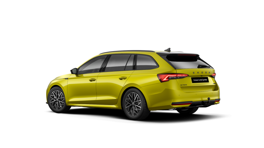 Škoda Octavia, 1,5 TSI m-HEV 110 kW 7-stup. automat., barva zlatá