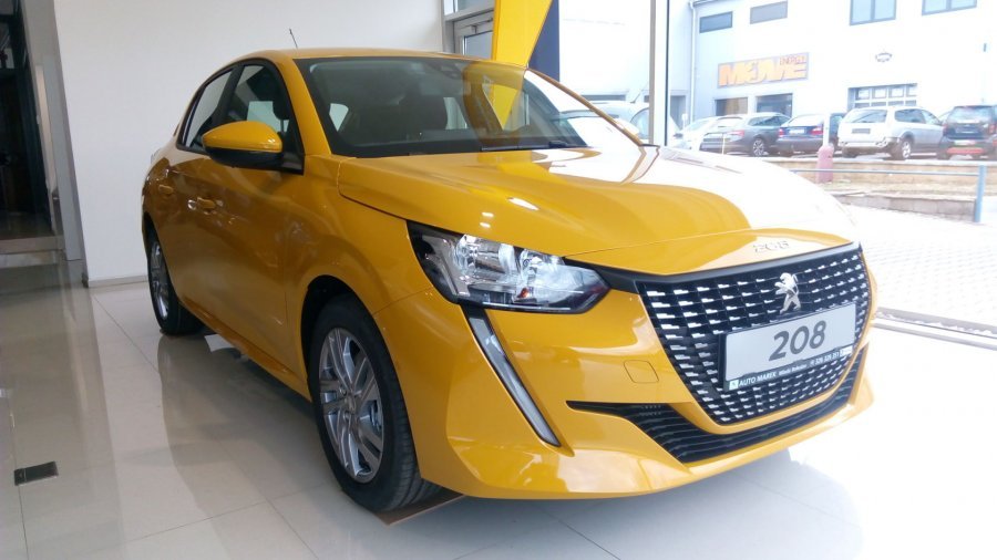 Peugeot 208, ACTIVE 1.2 PureTech 110 S&S MAN6 KAMERA, barva žlutá