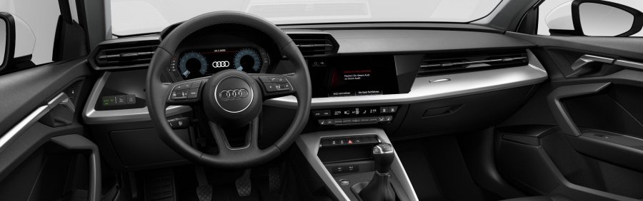 Audi A3, A3 Spb 30 TFSI 81kW, barva bílá