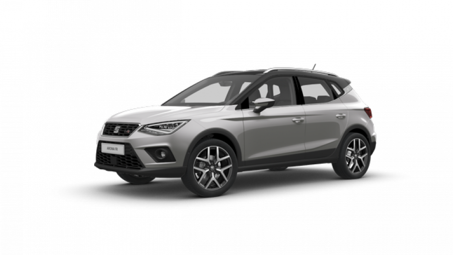 Seat Arona, FR 1.0 TSI 115k DSG, barva stříbrná