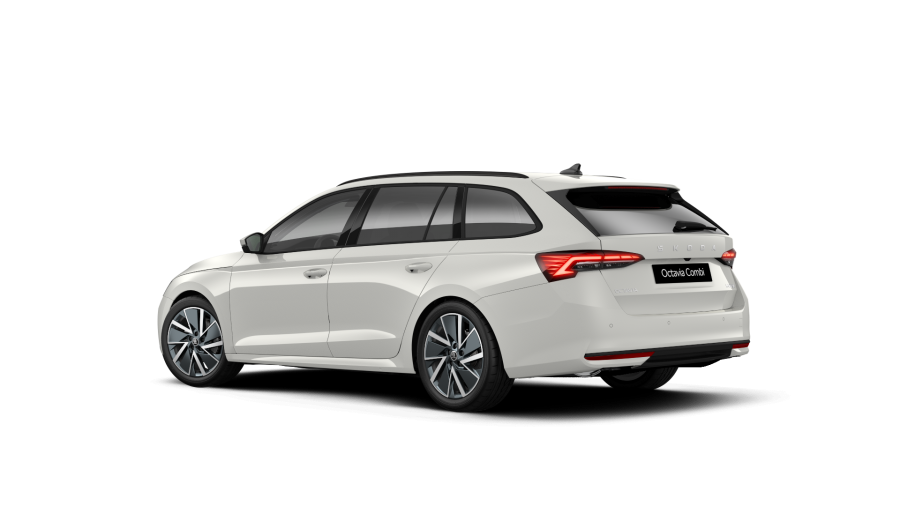 Škoda Octavia, 1,5 TSI m-HEV 110 kW 7° automatická DSG, barva bílá
