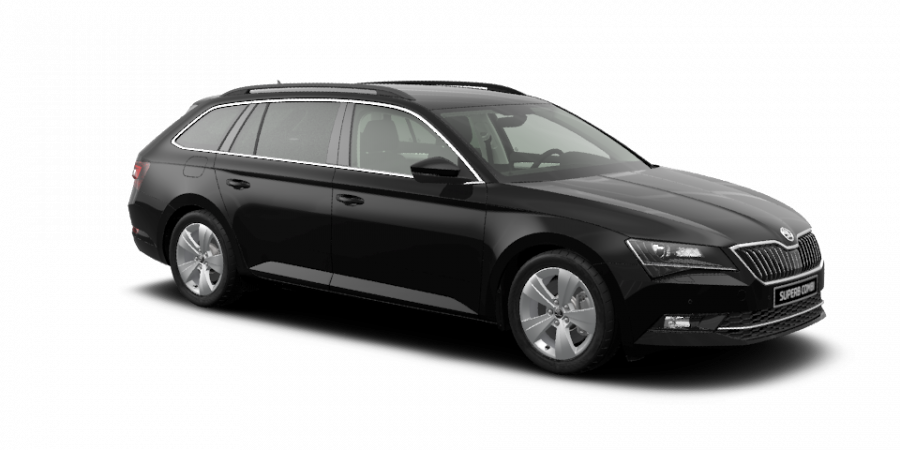 Škoda Superb, 2,0 TDI 110 kW 6-stup. mech., barva černá