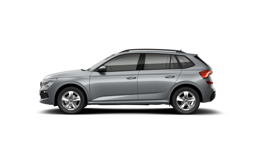 Škoda Kamiq, 1,0 TSI 85 kW 6-stup. mech., barva stříbrná