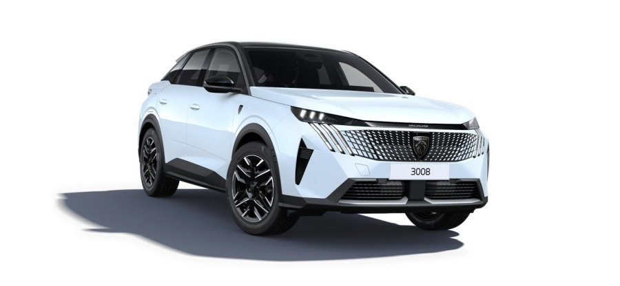 Peugeot 3008, Peugeot 3008 3008 GT Hybrid 145 e-DCS6, barva bílá