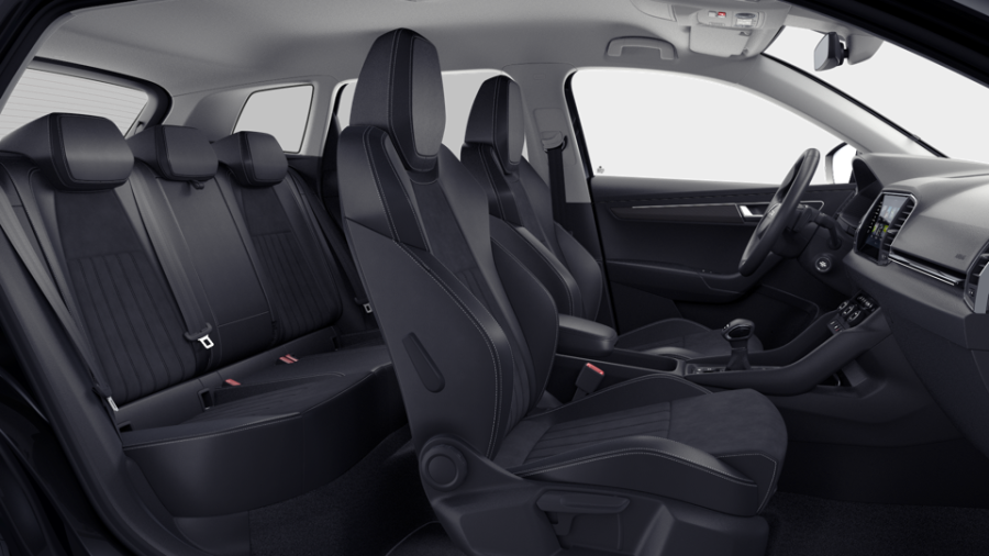 Škoda Karoq, 2,0 TDI 110 kW 7° automatická DSG 4x4, barva černá