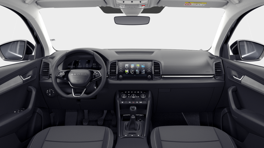 Škoda Karoq, 2,0 TDI 85 kW 6-stup. mech., barva černá