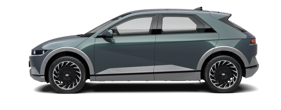 Hyundai Ioniq, IONIQ 5 225 kW (elektřina) Stálý redukční převod 4x4, barva zelená