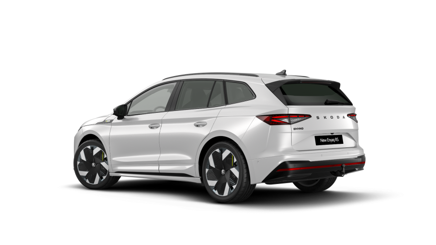 Škoda Enyaq iV, 82 kWh 250 kW 1° převodovka 4x4, barva bílá