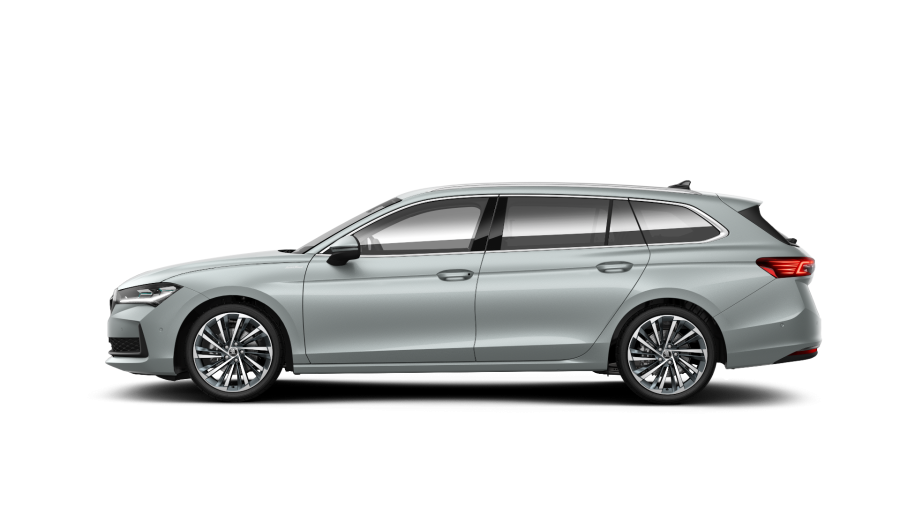 Škoda Superb, 2,0 TDI 110 kW 7-stup. automat., barva stříbrná