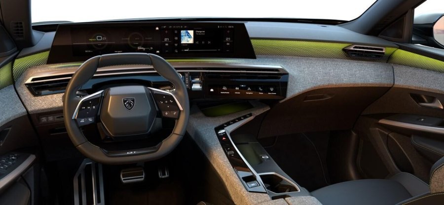 Peugeot 5008, Peugeot 5008 GT Hybrid 145 e-DCS6, barva modrá