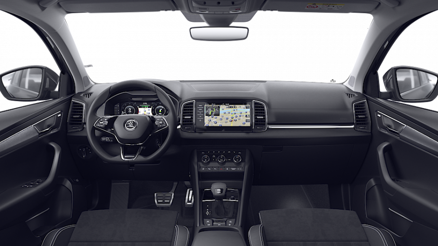 Škoda Karoq, 2,0 TDI 110 kW 7-stup. automat. 4x4, barva černá