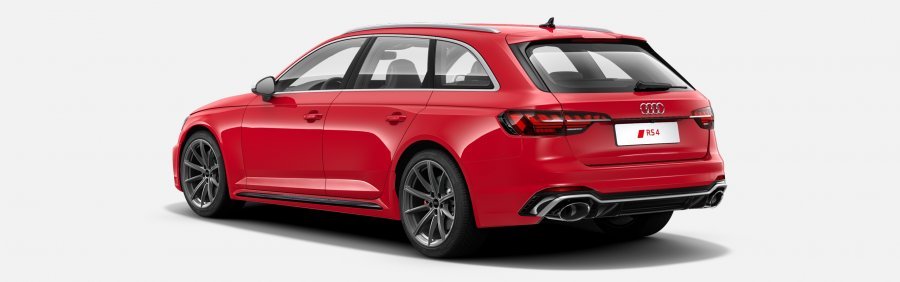 Audi A4, RS4 Avant TFSI 331 kW quattro, barva červená