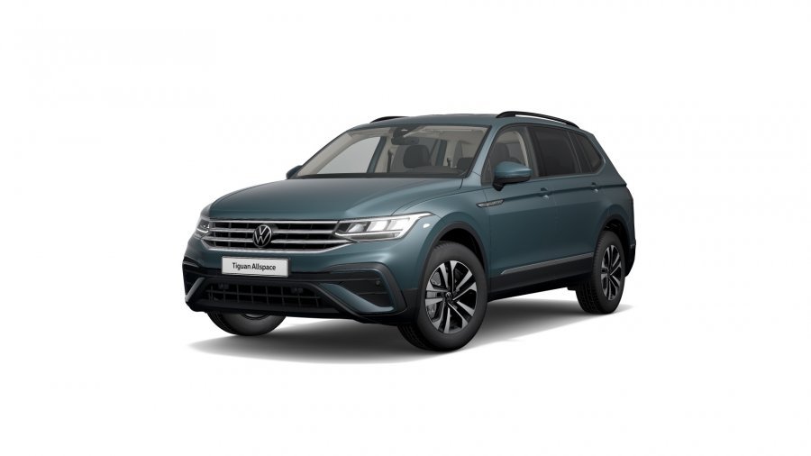 Volkswagen Tiguan Allspace, Allspace Tiguan 1,5 TSI 110 kW 6G, barva modrá