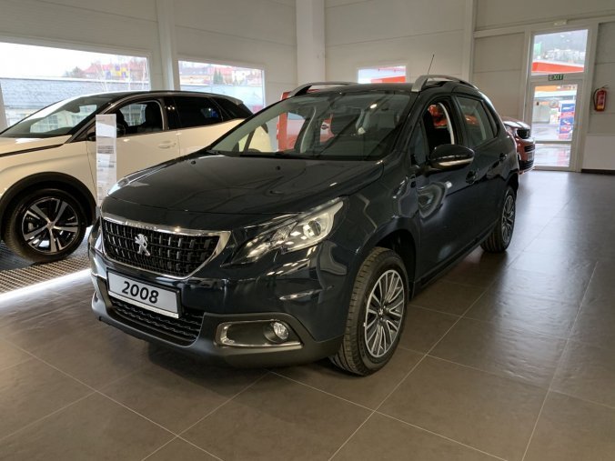 Peugeot 2008, ACTIVE 1.2 PureTech 110 S&S MAN6 JEN, barva šedá