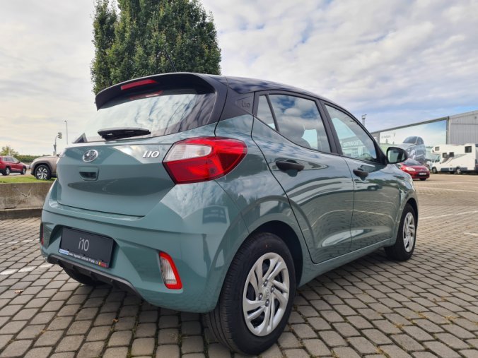 Hyundai i10, 1,0i 5 st. manuální, barva zelená