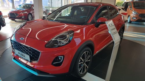 Ford Puma - SUV, Titanium SUV 1,0 EcoBoost (mHEV) 92 kW / 125 k
