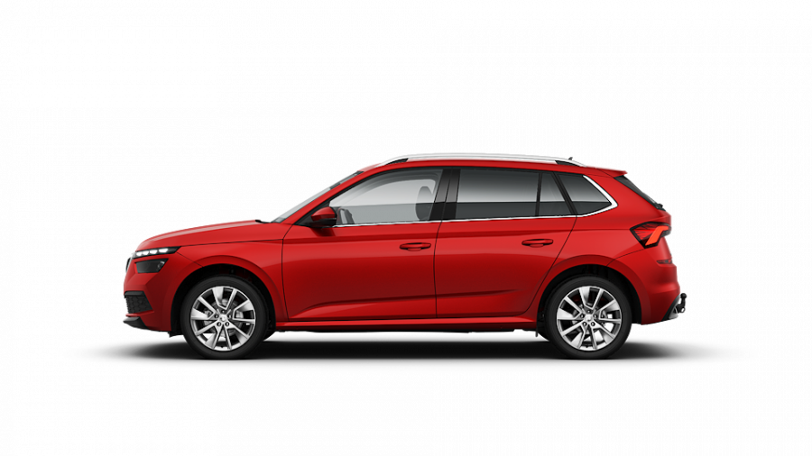Škoda Kamiq, 1,0 TSI 81 KW 6-stup. mech., barva červená
