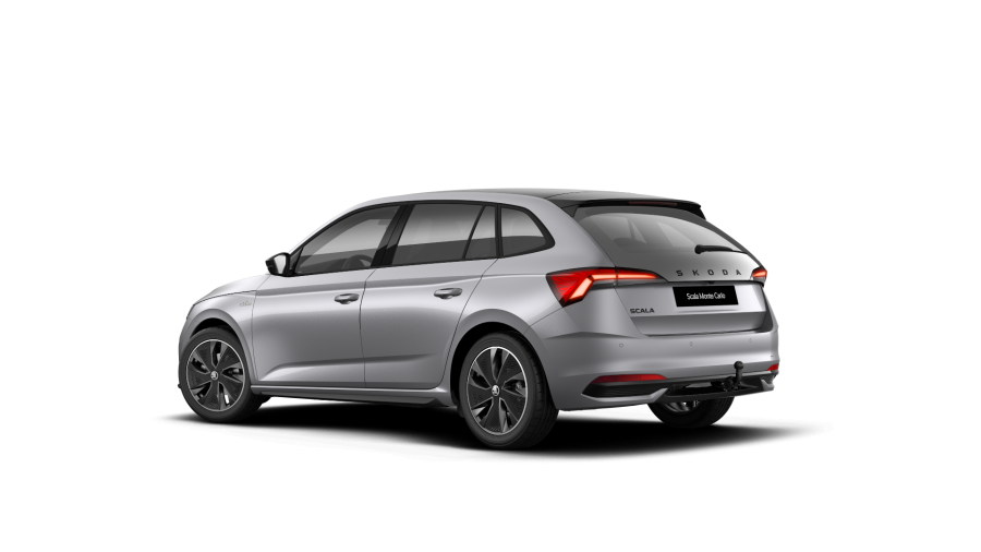 Škoda Scala, 1,5 TSI 110 kW 7° automatická DSG, barva stříbrná