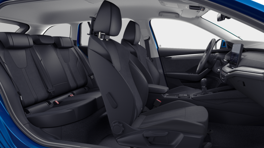 Škoda Octavia, 1,5 TSI 110 kW 6° manuální, barva modrá